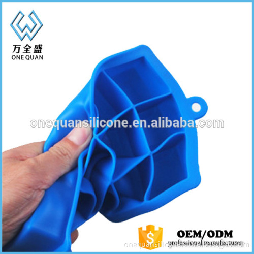Wholesale Promotional Fda Silicone Blue Tetris Wholesale Ice Cube Tray